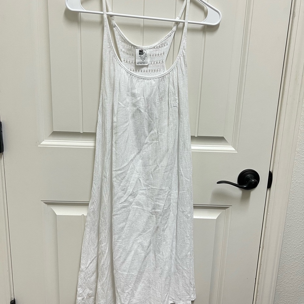 White Swim Coverup Dress